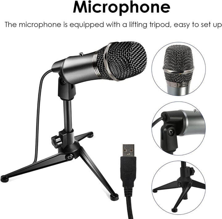 soonhua-microphone-for-computer-professional-recording-condenser-microphone-compatible-with-pc-laptop-tiktok-live-streaming-mac-recorder-singing-youtube-skype-gaming-mic-usb-pc-microphone-with-mic-sta