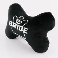 1pcs JDM Style BRIDE Pillow Seat Support Decor Headrest Backrest Cushion Hellaflush Bone Neck Pads