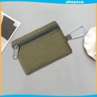 Multi-purpose Money Wallet, Change Purse, with Zipper, Utility for Change Money Keys Minimalist for Camping Hiking