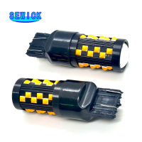 20X3030 36SMD หลอดไฟ LED Canbus 1156 BA15S PY21W ข้อผิดพลาดโคมไฟฟรี T20 7440 7443สีขาวสีแดงเบรคไฟเลี้ยว12V สำหรับรถ