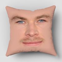 Musife ผ้าหุ้มเบาะโพลีสเอสเตอร์หมอนอิง Chris Hemsworth หมอนอิงเคสบนโซฟาห้องนั่งเล่นในบ้านการตกแต่งบ้านเบาะรถ