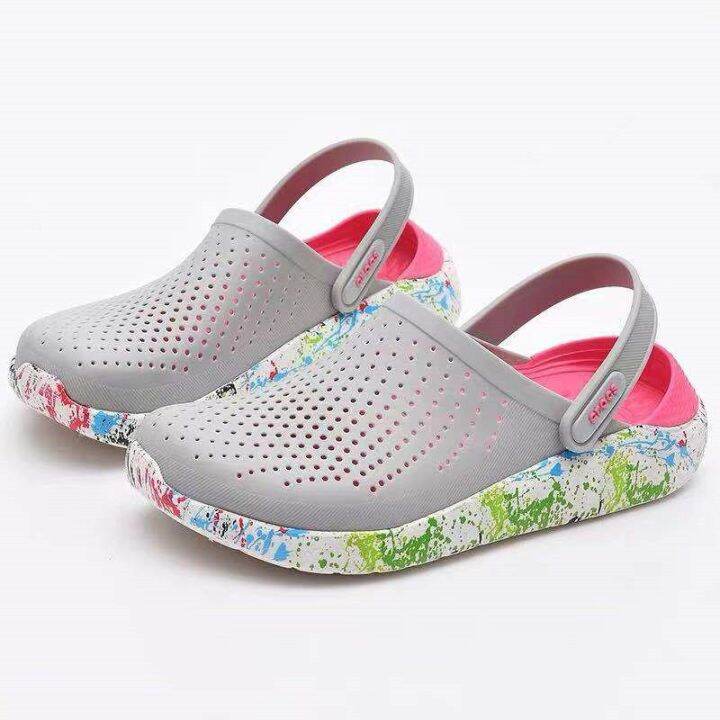 Crocs Lite cycling is suitable for women with sandals and slippers