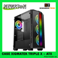 CASE (เคส) XIGMATEK TRIPLE X – ATX