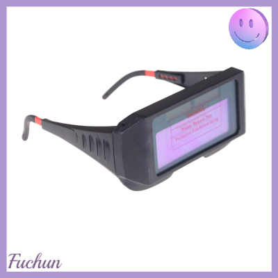 [Fuchun] แว่นตาการเชื่อมหมวกกันน็อกปรับแสงอัตโนมัติตามแสงอาทิตย์มืออาชีพแว่นตางานเชื่อมส่วนโค้ง