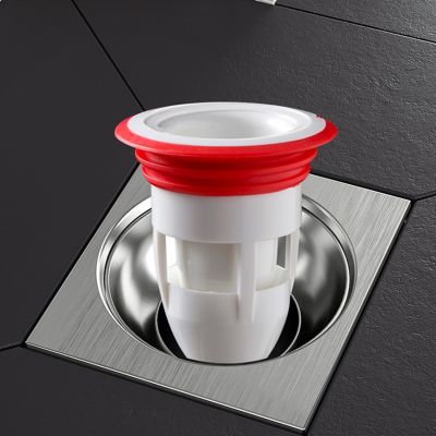 Shower Floor Drain Backflow Preventer, Waterless Trap Seal, One Way Drain Valve Sewer Core Drainage Insert Drain Plug  by Hs2023