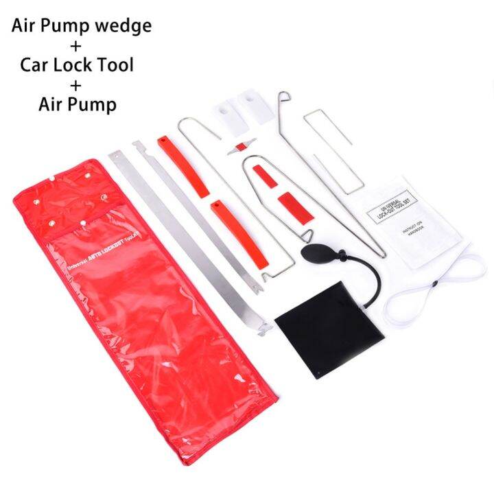 default YKCW 12Pcs/Set Car Door Unlock Emergency Tools Repair Auxiliary