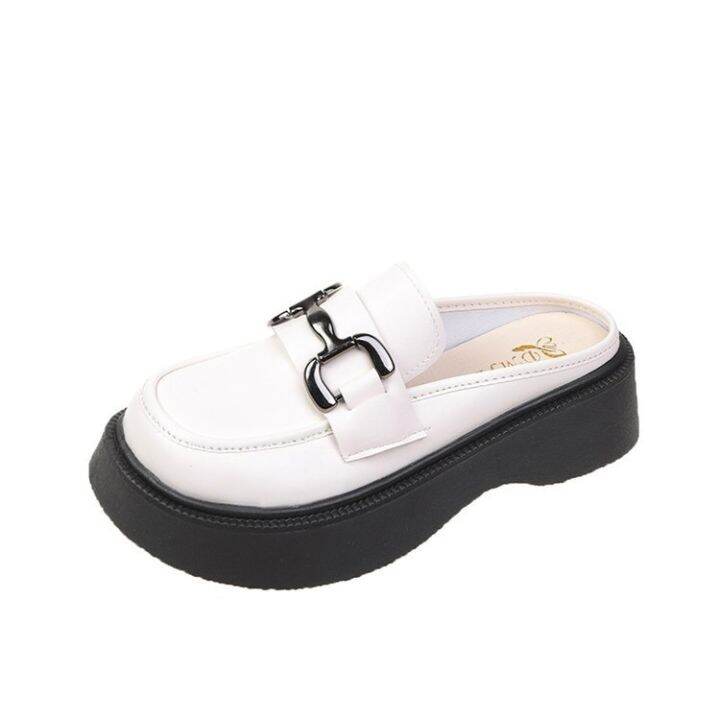 spring-summer-2022-new-chain-platform-baotou-drag-half-a-word-tora-outside-wear-cool-slippers-sponge-with-female-shoes