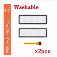 ชิ้นส่วนไส้กรอง Hepa ล้างได้สำหรับ1c ไม้ถูพื้นสูญญากาศหุ่นยนต์ Mi Xiaomi Stytj01zhm Xiomi Dreame F9อุปกรณ์เครื่องดูดฝุ่นหุ่นยนต์