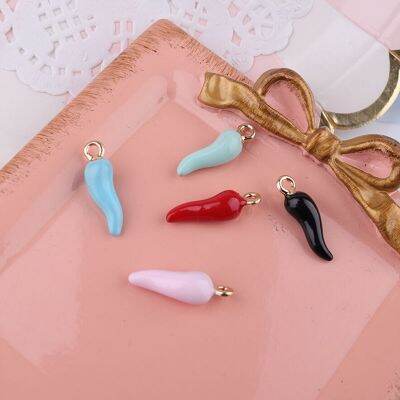 【cw】 10pcs/lot Italian Horn Jewelry Pendant ！