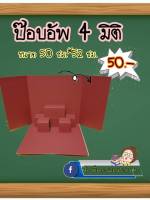 สื่อการสอนทำมือป๊อบอัพ4มิติคละสี