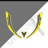 สติกเกอร์รถจักรยานยนต์ Fender ปลอกปกป้องเข่าติดหัวเข่าสำหรับ Yamaha MT09 MT 09 FZ SP Decals