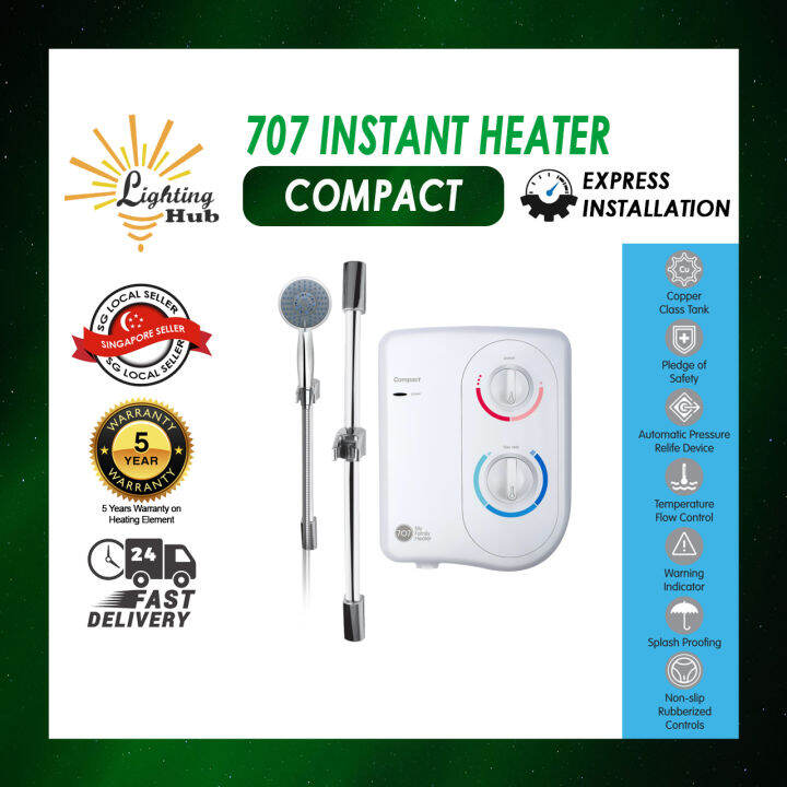 707 Compact Instant Water Heater | Lazada Singapore