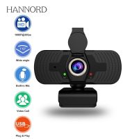 ┇ 1080P Full HD Webcam with Privacy Cover Microphone Streaming Computer USB Web Camera Cam Video Recording for PC Desktop Work