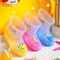 Childrens Rain Boots Boys Girls Brushed Warm Anti-Slip Summer Students Children Toddler Waterproof Rubber Shoes} Pokémon Clothing