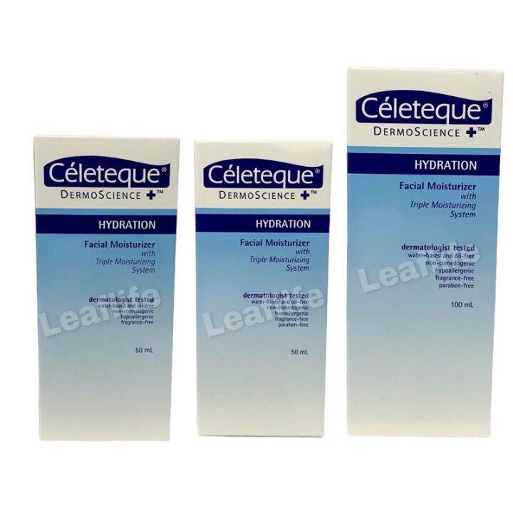 celeteque hydration facial moisturizer with triple moisturizing Lazada PH
