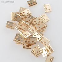 ✒✔☈ 20pcs Mini metal hinges 10x8mm Golden/silver decorative door hinges accessories furniture hardware