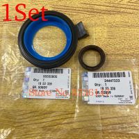 1Set Crankshaft Front Rear Oil-Seal 12592355 24447223 55555805 For Chevrolet Cruze Sonic Trax Hideo Epica Aveo Opel Astra Zafira