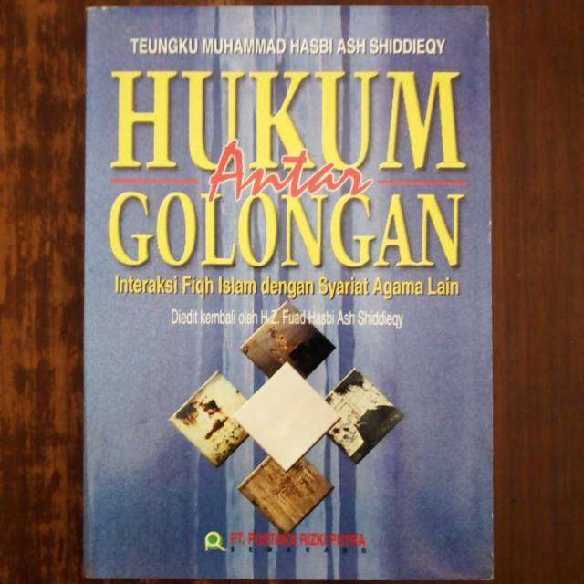 Foto Sampul Buku Hukum Antar Golongan - Teungku Muhammad Hasbi Ash Shiddieqy