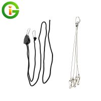 Adjustable Rope Clip Hanger For Grow Light Kit Hanging 2m Lanyard 30cm Sling Wire Rope Quantum Panel Accessories