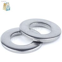 ▬♣ 5-100pcs M1.6 M2 M2.5 M3 M3.5 M4 M5 M6 M8 304 Stainless Steel Flat Washer Plain Washer Flat gasket