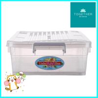 กล่องเก็บของ ฝาล็อค UNI-WARE 4636 35 ลิตร สีขาวSTORAGE BOX UNI-WARE 4636 35L WHITE **พลาดไม่ได้แล้วจ้ะแม่**