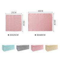 5PCSSet Fish Scale Cloth Microfiber Cloth Kitchen Dish Towel Super Absorbent And No Hair Loss Dish Cloth No Trace Of Oil Kain Lap Dapur Cloth