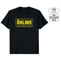 S-5XL เสื้อยืด RACING เสื้อซิ่ง [COTTON 100%] [OHLINS] [2] S-5XL