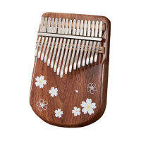 Kalimba 17ที่สำคัญมืออาชีพนิ้วหัวแม่มือเปียโนสีดำวอลนัทเมเปิ้ลไม้คาลิมบาแป้นพิมพ์เครื่องดนตรีเหมาะเป็นของขวัญสำหรับคนรักดนตรี