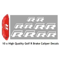 【cw】 Set of 10pcs 3Sizes for R Brake Caliper Decals Stickers Racing Tuning Temp Resistance 【hot】