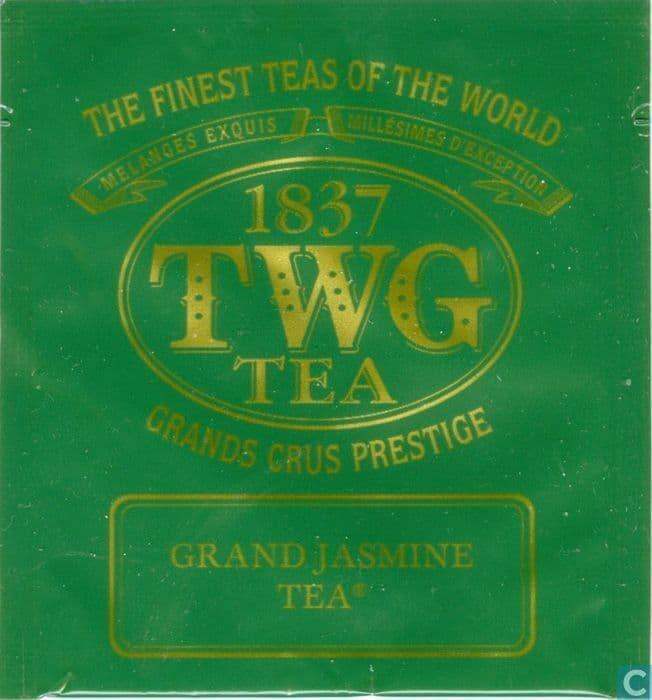 TWG Tea Grand Jasmine Tea / Jasmine Queen Tea / Green Tea Sachet