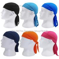 ▲ yosicil3 Bandana Zandanna Do Du Rag Durag Skullcap Hat Shaped Fitted Cap plain Cosyplay