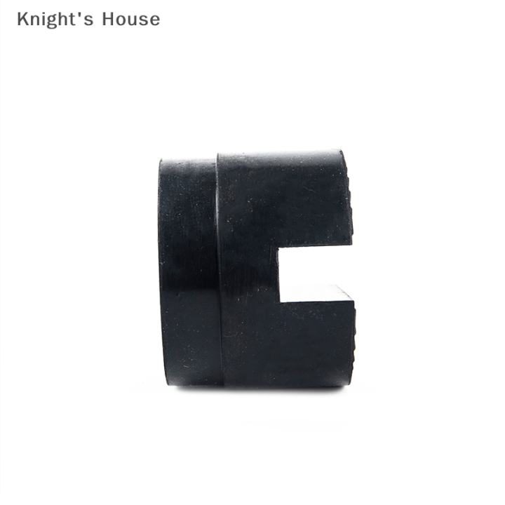 knights-house-รถยนต์สีดำแจ็คยาง-pad-anti-slip-rail-อะแดปเตอร์สนับสนุนบล็อกหนัก