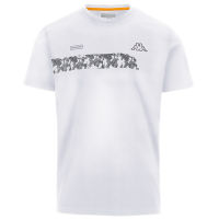 เสื้อยืด รุ่น LOGO GODOLI White-Orange Marigold