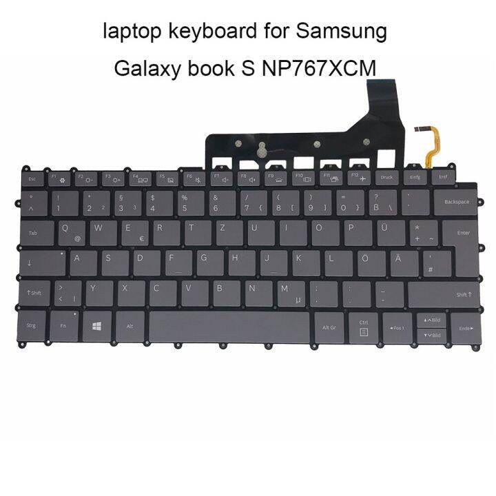 GR GE German UK English Replacement Keyboards For Galaxy Book S