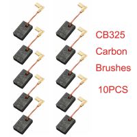 ชุดแปรงคาร์บอน10x สำหรับ-CB-325 CB325 CB-325 194074-2 For-Makita-9553NB 9554NB อุปกรณ์เสริมเครื่องมือไฟฟ้า17X11X5มม.