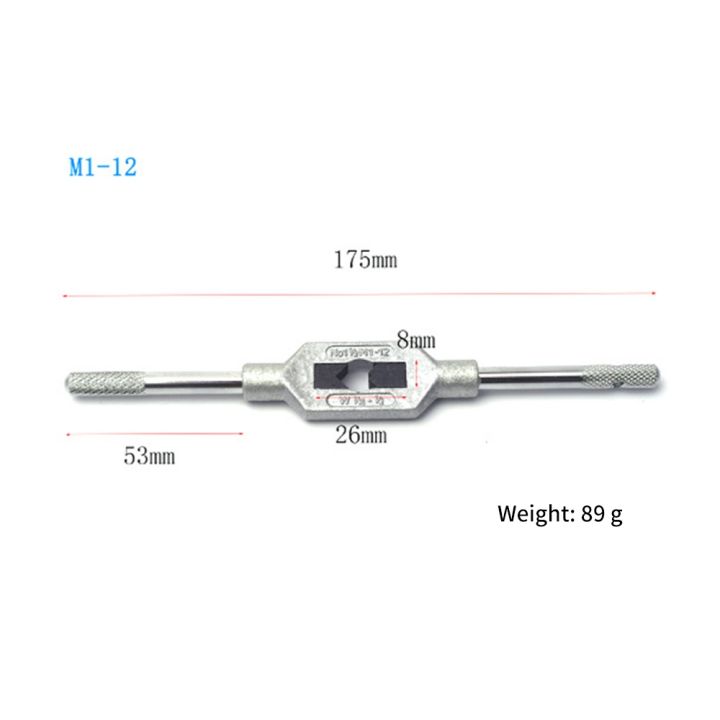 cw-woodworking-adjustable-wire-tapping-wrench-thread-metric-handle-reamer-accessories