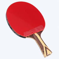 Original DHS 9 Star ตารางไม้เทนนิส Professional 5ไม้2 ALC Offensive Ping Pong Racket กับ Hurricane Sticky ยาง