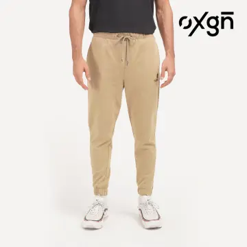 Dark tan online joggers