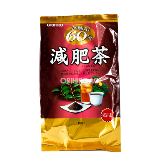 Hcmtrà giảm mỡ bụng genpi tea orihiro 60 gói hàng nội địa nhật chiết xuất - ảnh sản phẩm 1