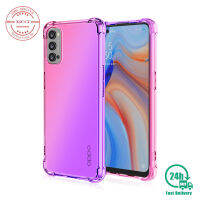 ThinmonสำหรับOPPO Reno4/Reno4 ProกรณีSoft TPUซิลิโคนเคสโทรศัพท์มือถือแบบมีด้านหลังปกถุงลมรับแรงกระแทกปลอก