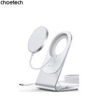 Choetech 15W Removable Wireless Magenetic Holder Charger แท่นชาร์จไร้สายเกรดพรี่เมี่ยม รองรับ iPhone/Samsung/อื่นๆ