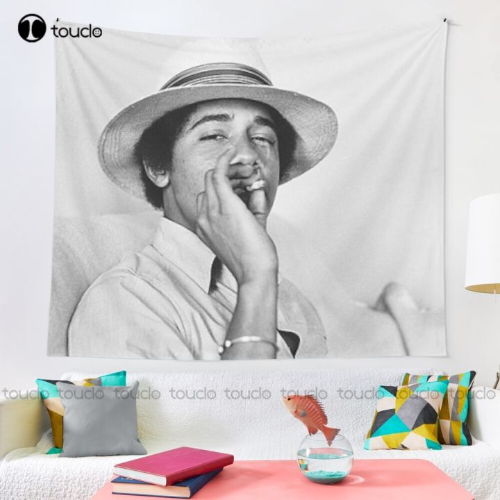 cw-young-barack-obama-print-tapestry-best-tapestry-sites-blanket-tapestry-bedroom-bedspread-decoration-background-wall