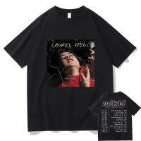 Singer Mitski Laurel Hell Poster Music Album Double Sided Print T-shirt Men Fashion 100% Cotton Tshirt Man Tees Streetwear XS-4XL-5XL-6XL