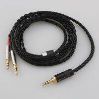 HIFI Silver Plated Headphone Upgrade Cable for Sundara Aventho focal elegia t1 t5p D7200 D600 D7100 MDR-Z7 Headphone DIY