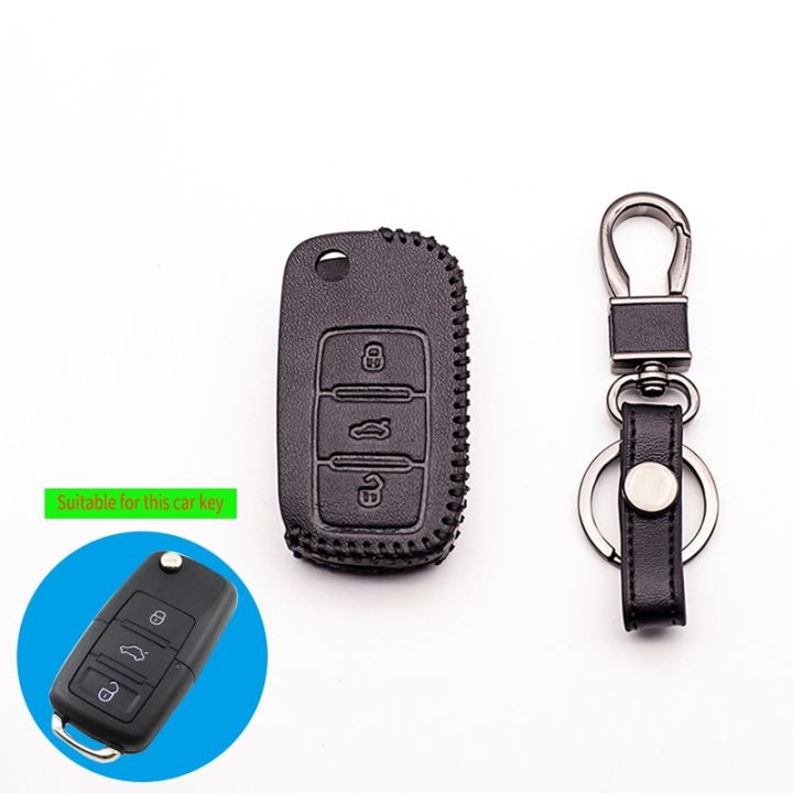 newest-leather-car-key-cover-for-vw-polo-passat-b5-golf-4-5-6-jetta-mk6-tiguan-gol-crossfox-plus-eos-scirocco-beetle-key-cases