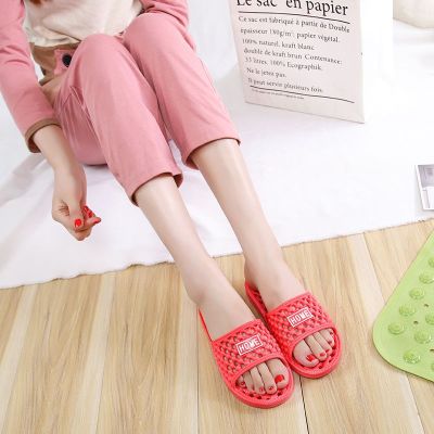 Bath Slippers Leaking Bathroom Anti-skid Hollow Out Men Women Toilet Cool Home Indoor Household In The
