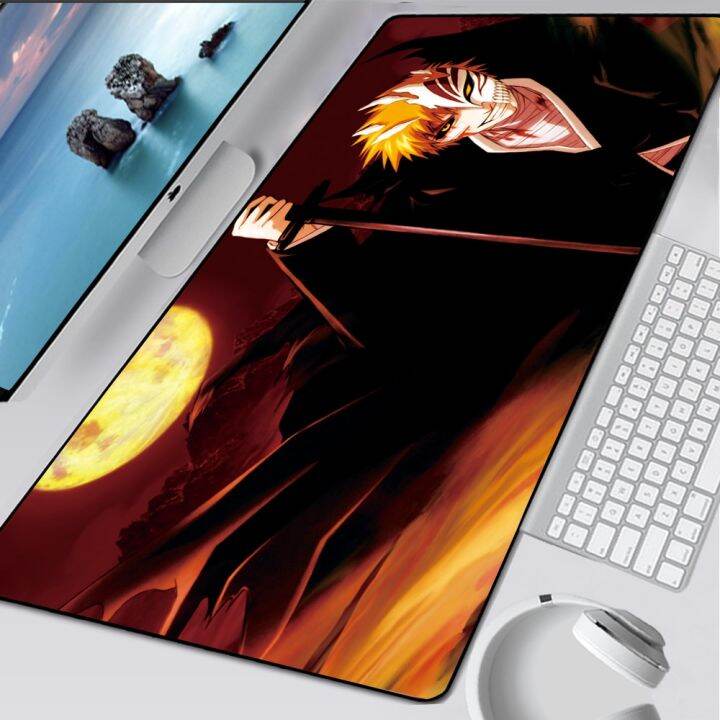 Japanese Bleach Anime Gaming Mouse Pad PC Accessories Large Locking ...