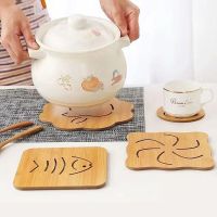 【CC】 Insulation Non-slip Table Pot Cartoon Coaster Bowl Accessories