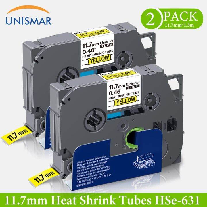 Replacement PTE550W Unismar Compatible Heat 11.7mm PTE300 PTE500 Tape ...