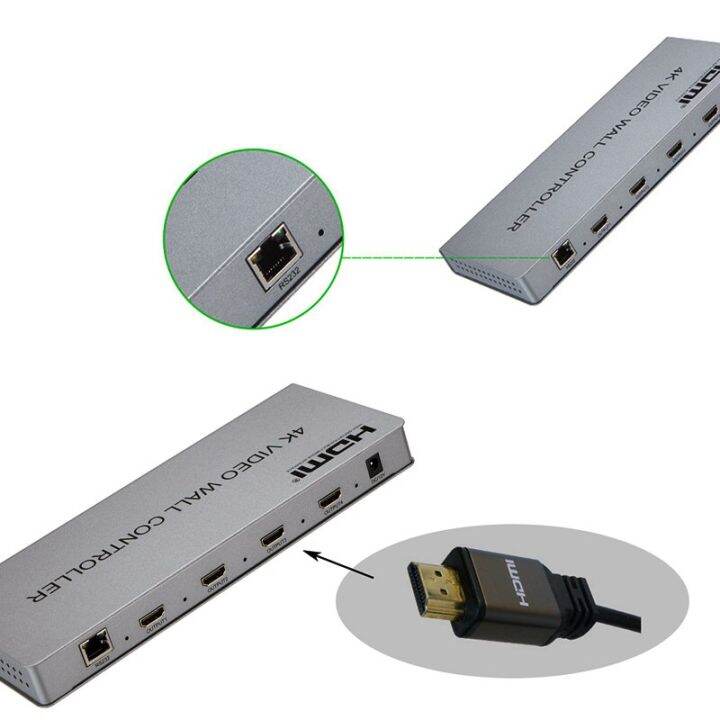 2x-โปรเซสเซอร์2ตัวควบคุมวิดีโอติดผนัง1x2-1x3-1x4-2x1-3x1-4x1-4x1-4k-hdmi-dvi-ตัวควบคุมวิดีโอติดผนังทีวีวีดีโอเย็บติดผนัง